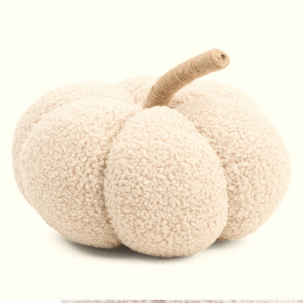 NWT Farmhouse Soft Pumpkin Fall decor Halloween Thanksgiving